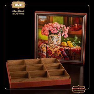 باکس مخملی عکسدار مربع